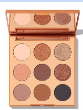 Morphe 9-Shade Warm Peach & Brown Eyeshadow Palette
